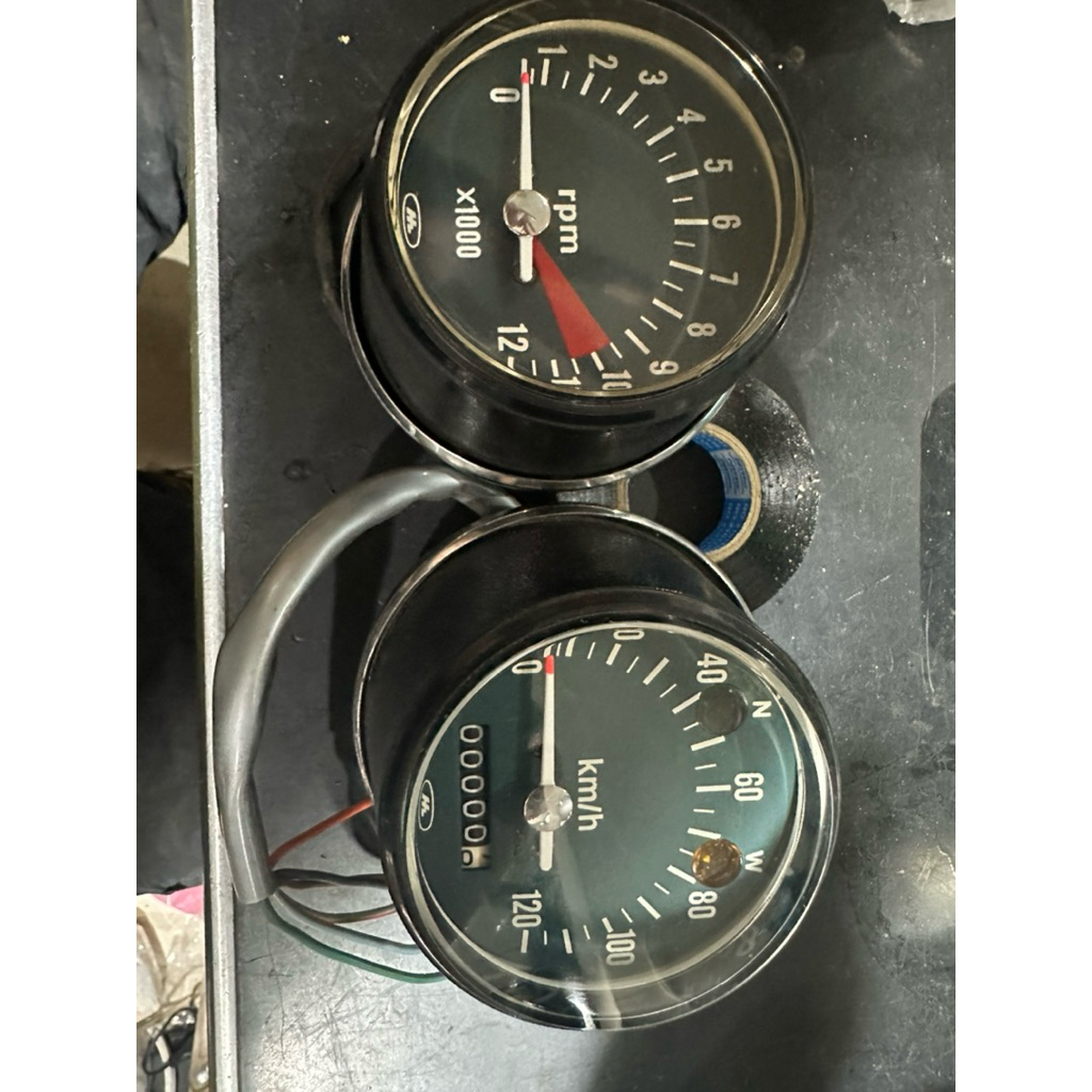 SPEEDOMETER SPEEDO KILOMETER RPM HONDA CB125 CB 125 ORIGINAL NOS ORI BARU