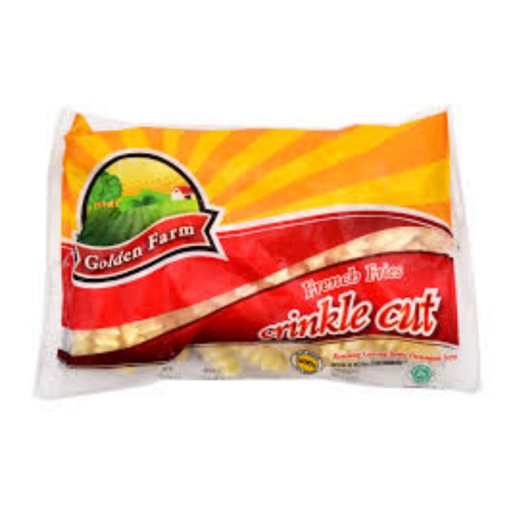 

Golden Farm French Fries Crinckle Cut 500gr