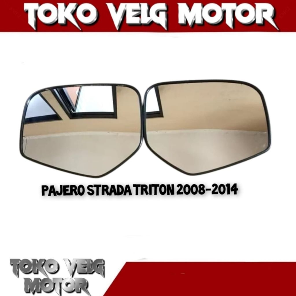 KACA SPION MOBIL MITSUBISHI PAJERO STRADA TRITON TAHUN 2008-2014 ORIGINAL