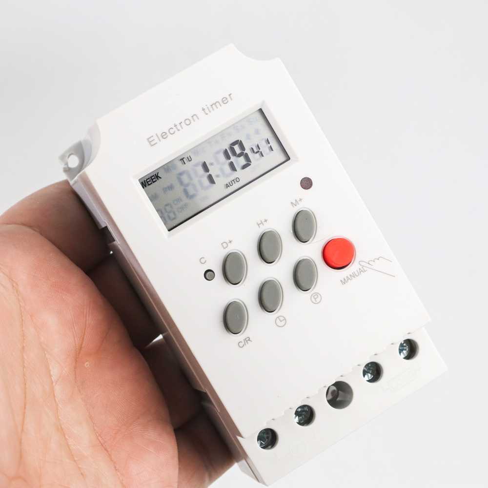 Electron Timer Programmable Digital Timer Switch