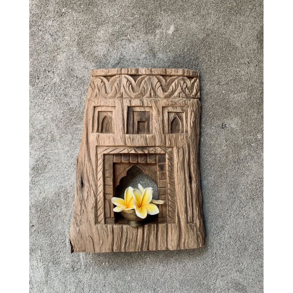 

(Kayu Lama) Wall decor papan souvenir kayu jati rustic