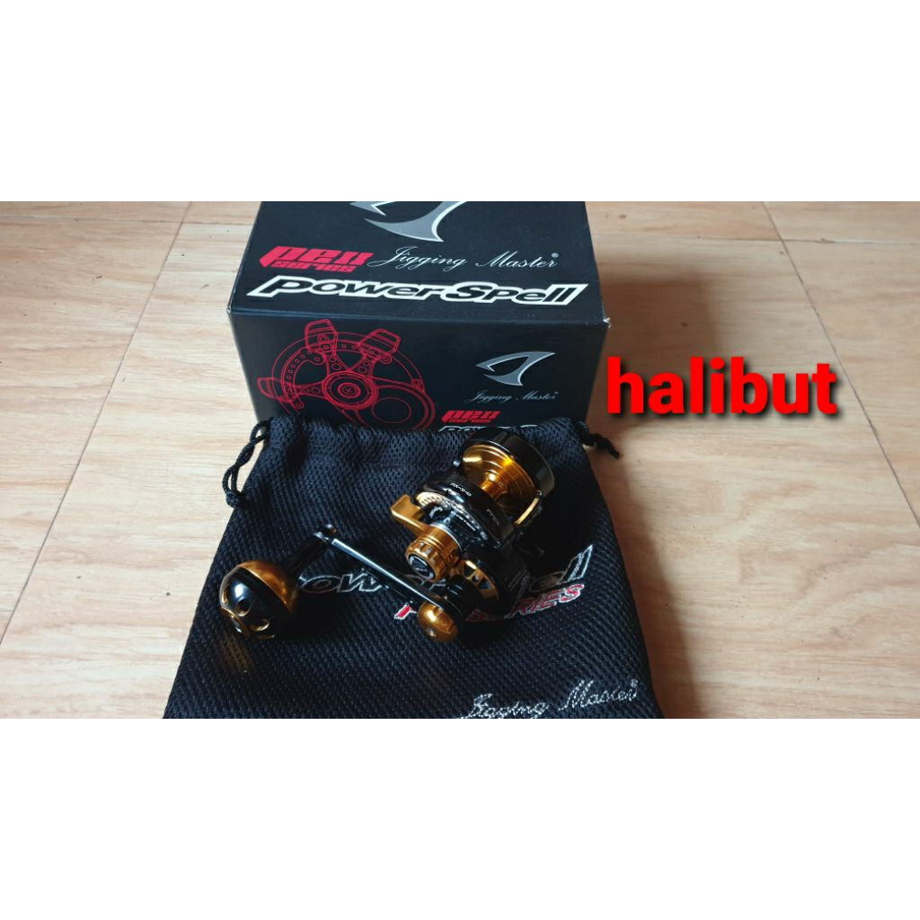 REEL JIGGING MASTER PE 2 handle kanan