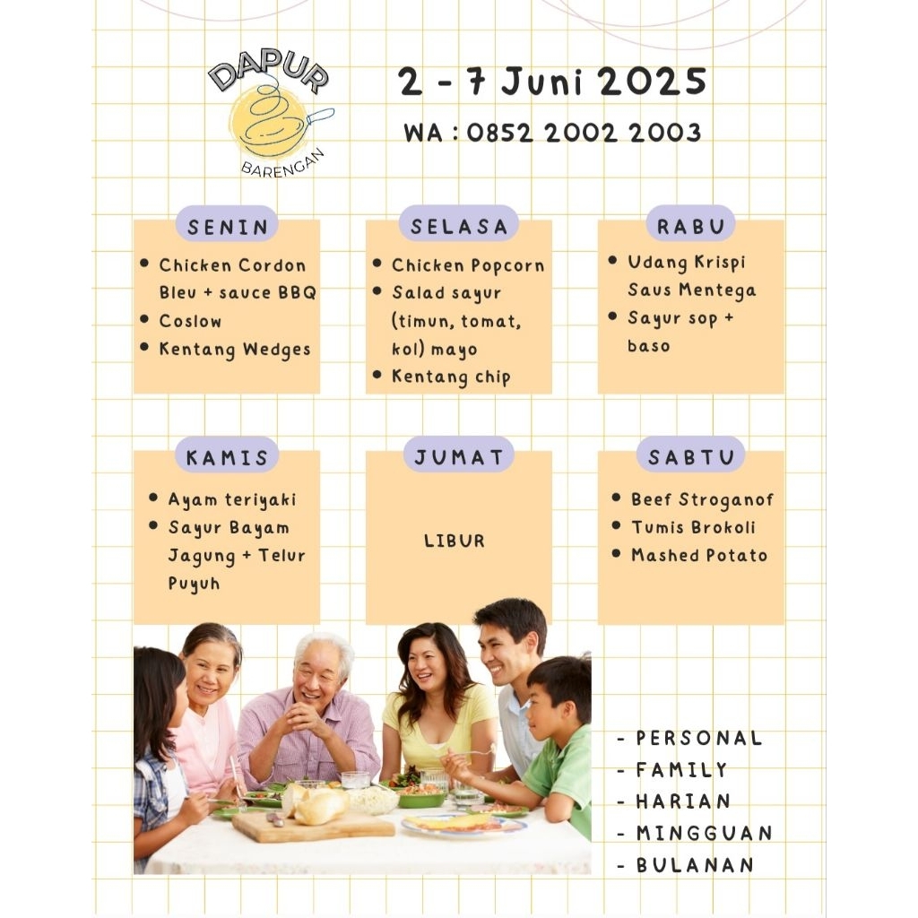 

catering harian