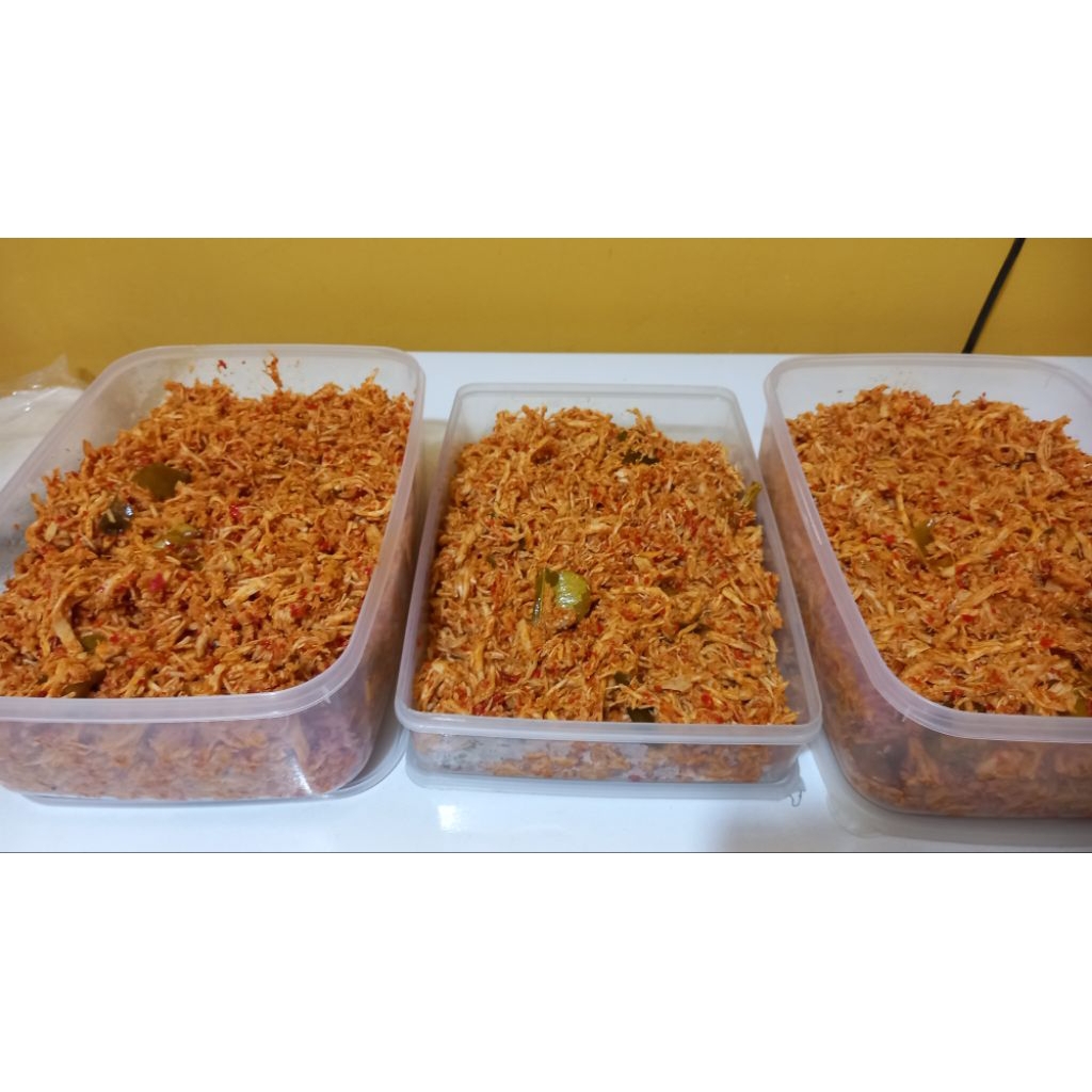 

PROMO cireng ayam suir pedas isi 10