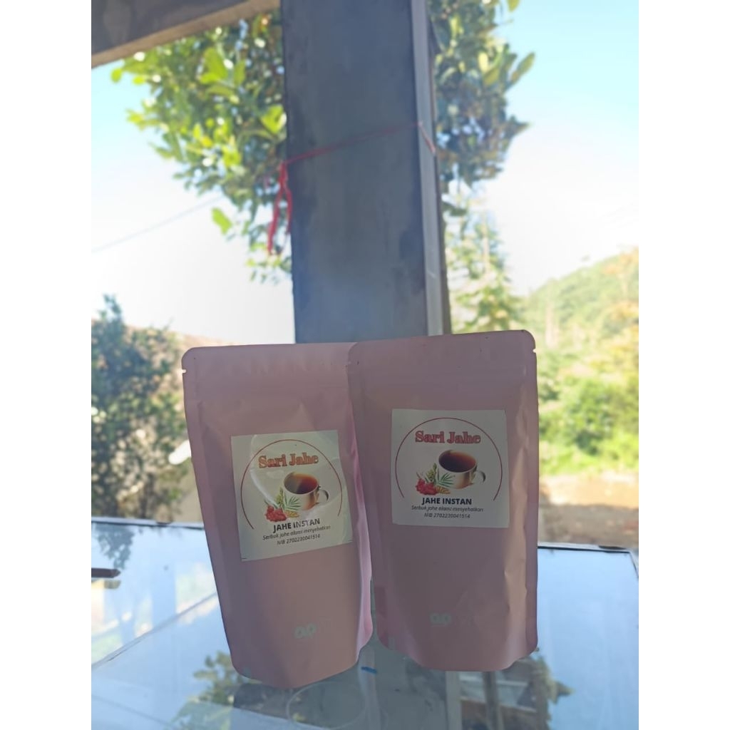 

wedang jahe murni sudah termasuk gula