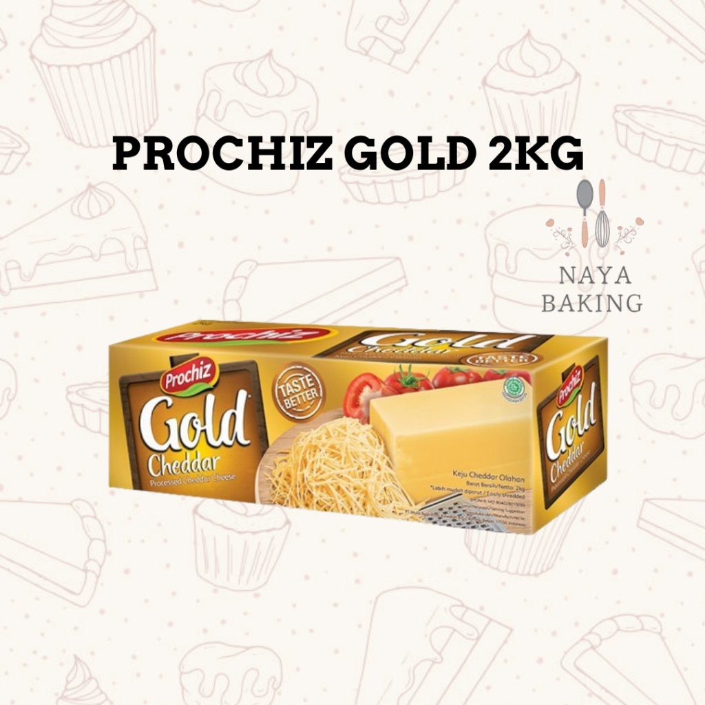 

PROCHIZ GOLD 2KG/ KEJU PROCHIZ/ CHEDDAR GOLD 2KG
