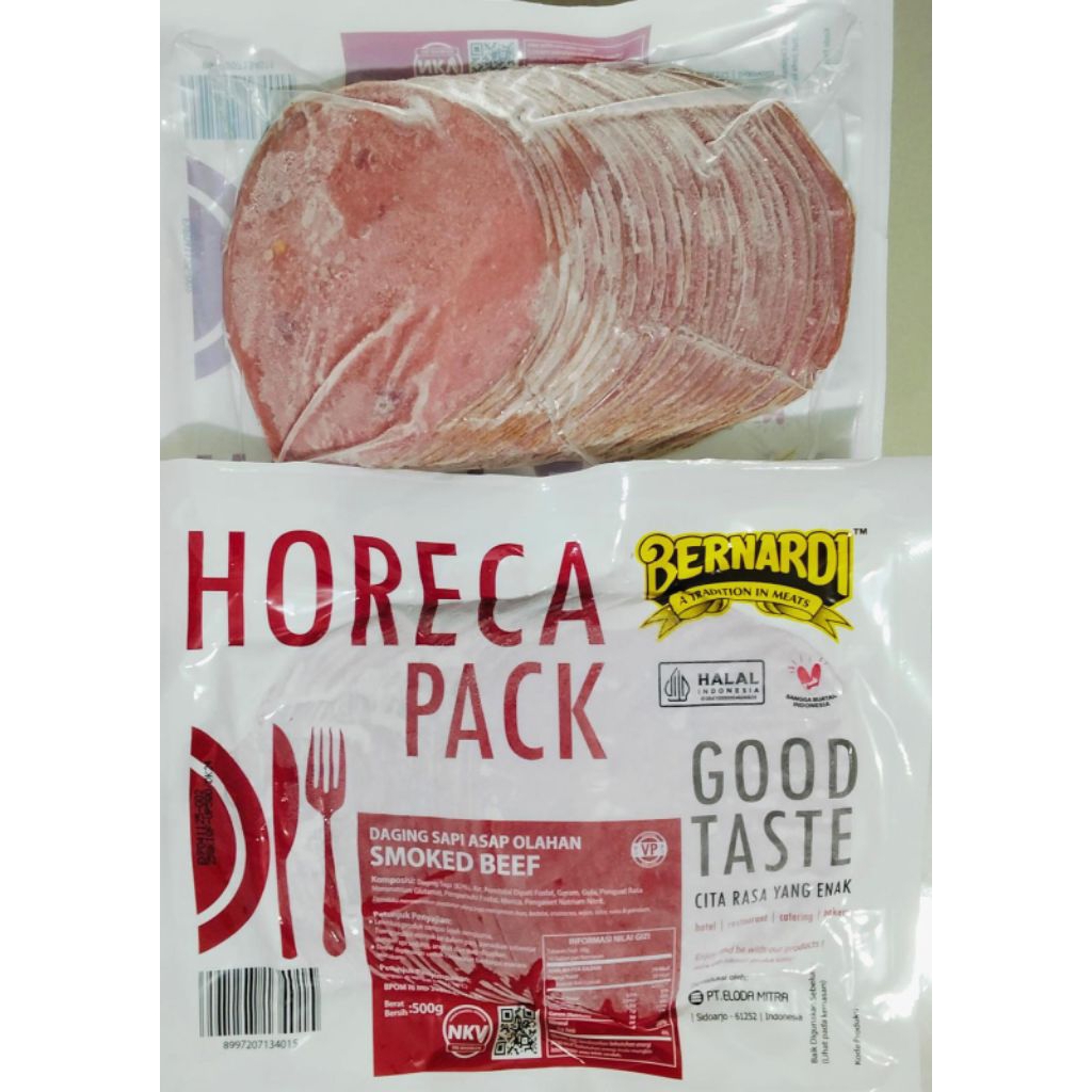 

BERNARDI SMOKE BEEF RIB VP 500GRAM