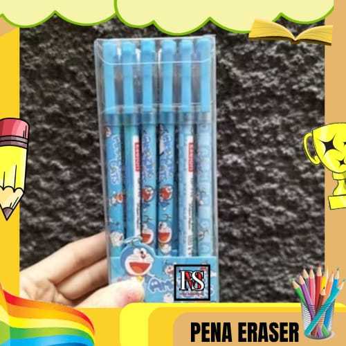 

PUTRA MEGA STORE [LUSIN/ 12PCS] Pen + penghapus/ ERASABLE pen FANCY-ES0715
