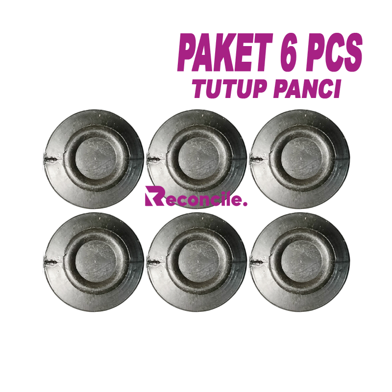 OTH10 - 6PCS Pegangan Tutup Panci Plastik Praktis / Knop Tutup Panci Jawa Hendle Tutup Panci