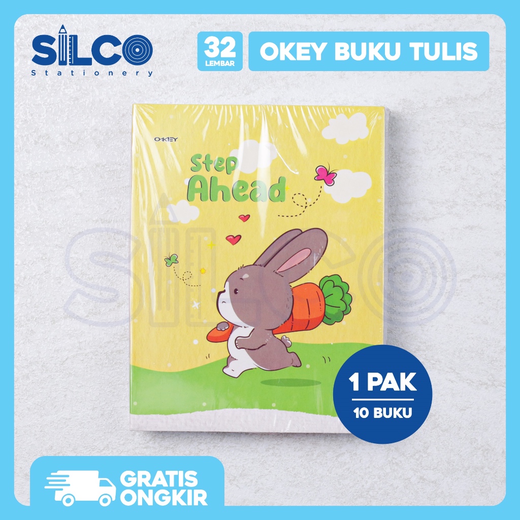 

Buku Tulis OKEY 32 Lembar / 38 Lembar / 58 Lembar