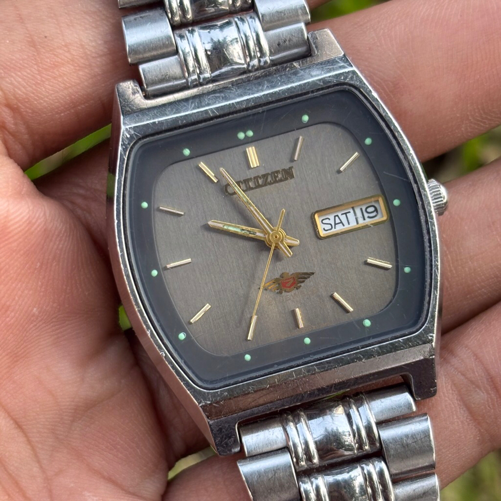 jam Tangan Citizen 7 Vintage Automatic japan kuno antik jadul pria fashion