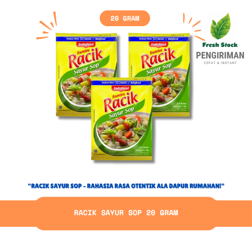 

RACIK SAYUR SOP 20 GRAM | FreshStock
