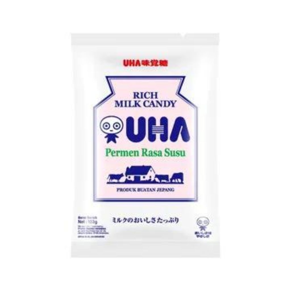 

UHA Rich Milk Candy 103 gram