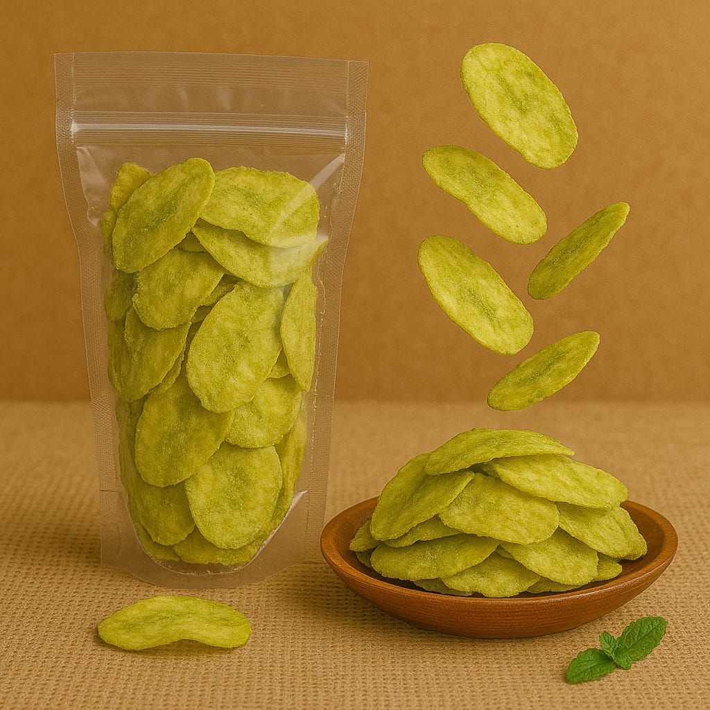 

Kripik Lumer Greentea