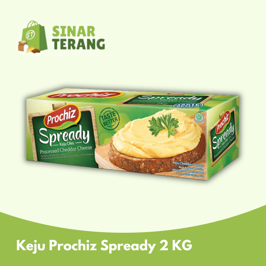 

Bakaranandia - Prochiz Spready Cheese Keju Oles 2Kg - Cream / Selai / Isian Shopee Terlaris