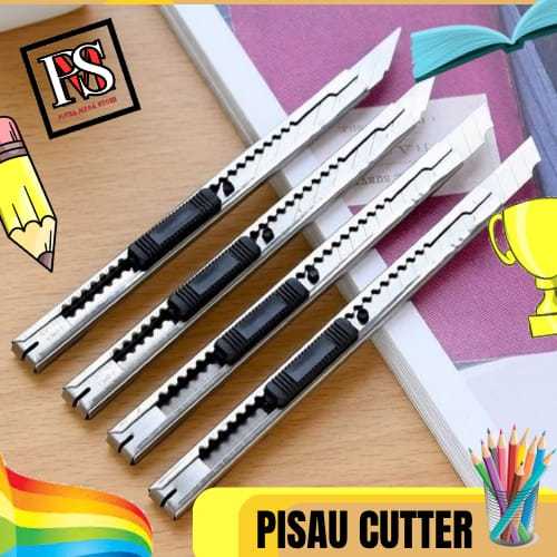 

PUTRA MEGA STORE Pisau Cutter Mini Stainless PC0001