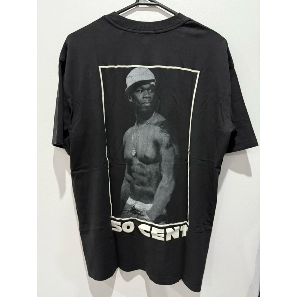 Kaos Vintage Cotton On x 50 Cent Rapper (BNWT) Lcn Music Boxy Graphic Unisex Tag Lengkap Original 10