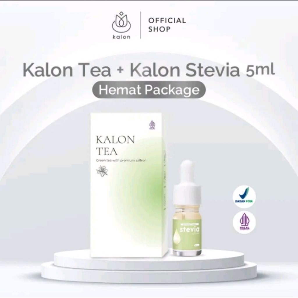 

{ PAKET HEMAT } Kalon Tea & Kalon Stevia 5 ML