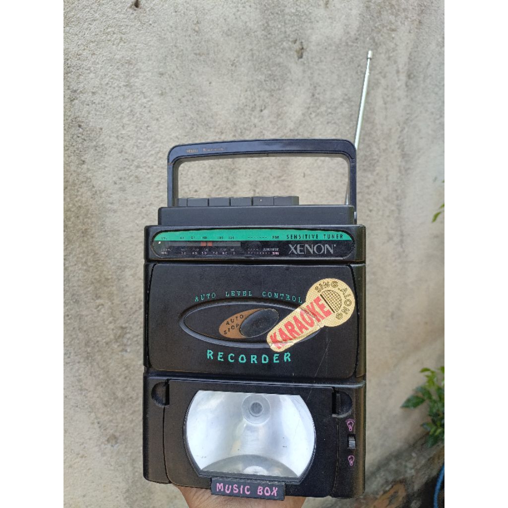 radio senter xenon jadul vintage