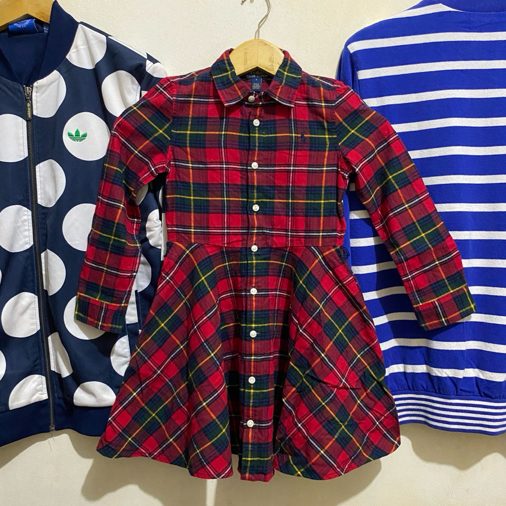 dress anak polo ralph lauren