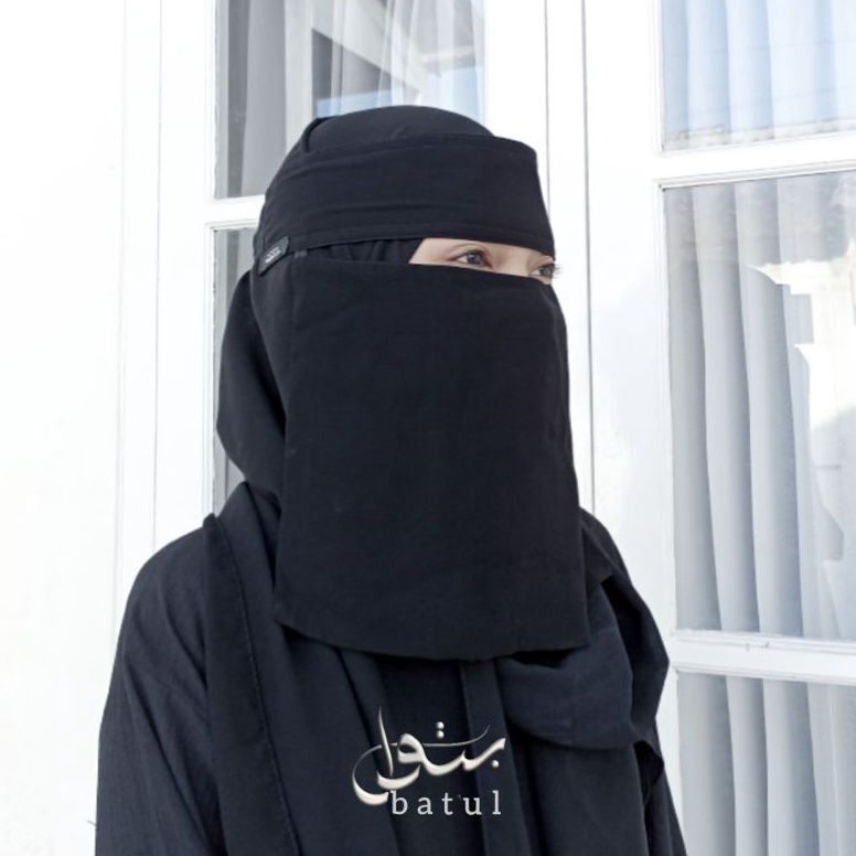 CADAR NIQAB PENDEK ORI ARAB SAUDI  CADAR BANDANA ORI SAUDI  CADAR BEDOON ESM KODE F3I5