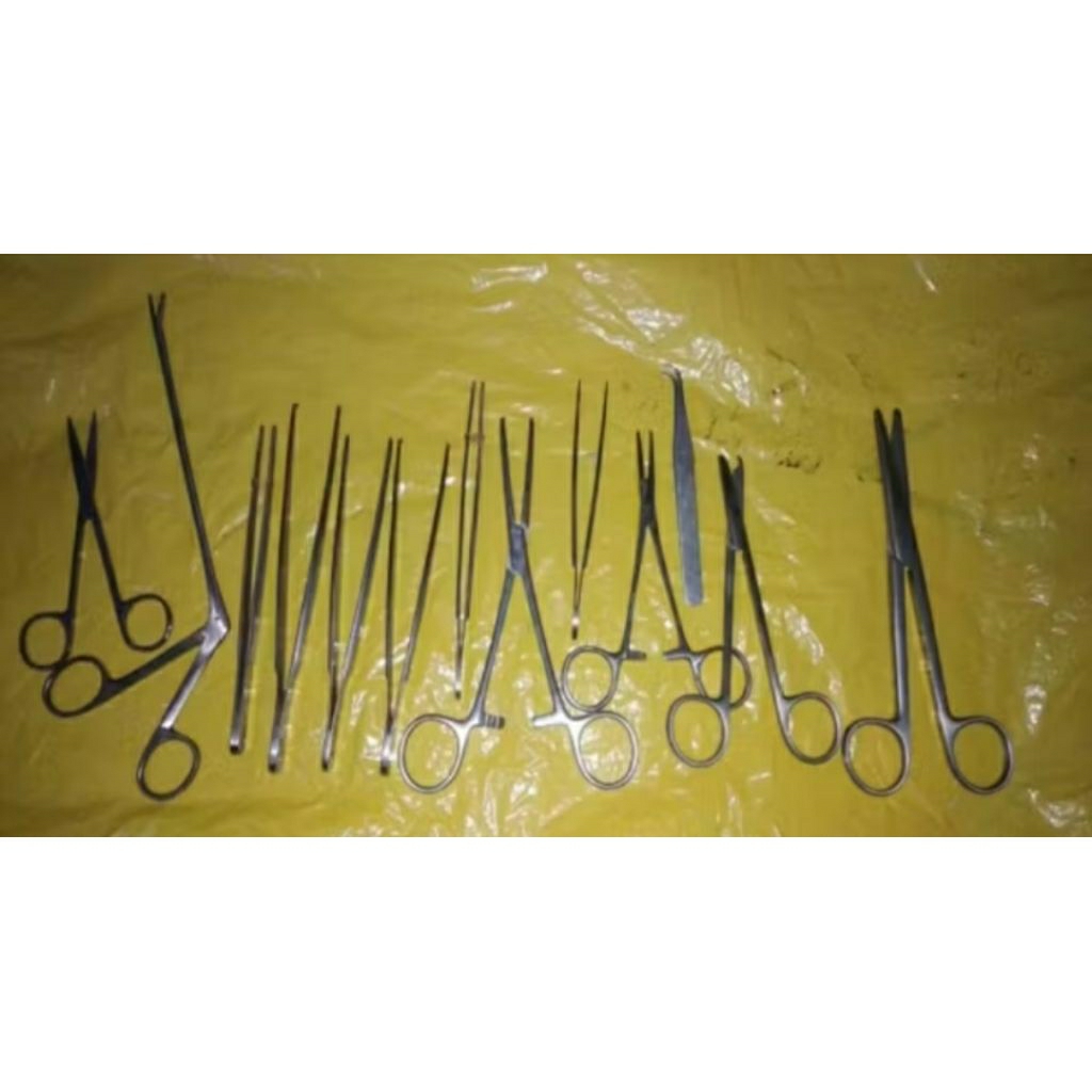 Paket Lengkap Hecting Set/ Minor set/ THT, Klem Aligator THT, KEMENKES RI