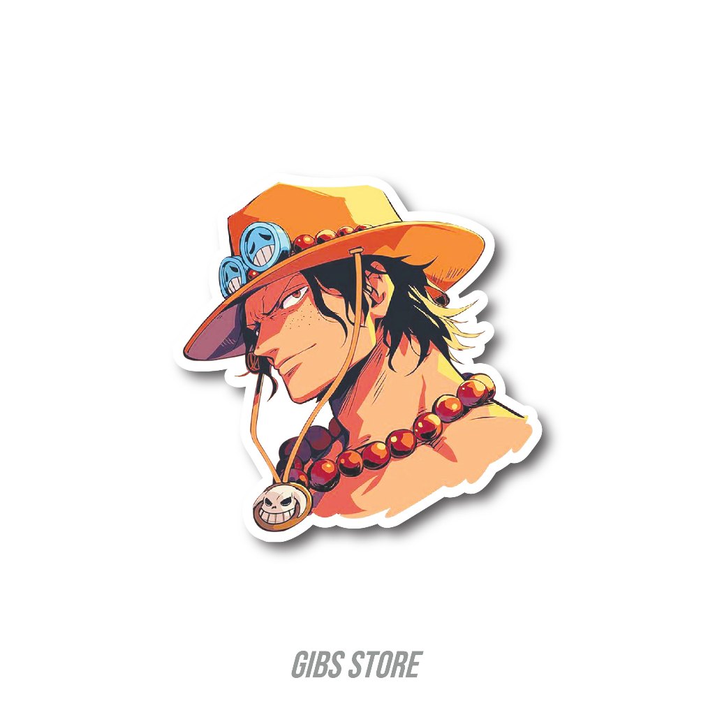 

STICKER SATUAN ONE PIECE (ACE) #1