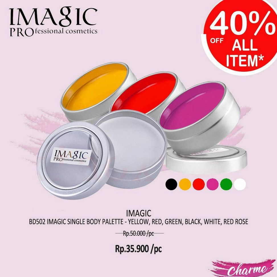 

KODE J93F READYORI IMAGIC Single Body Palette Black BD52 52