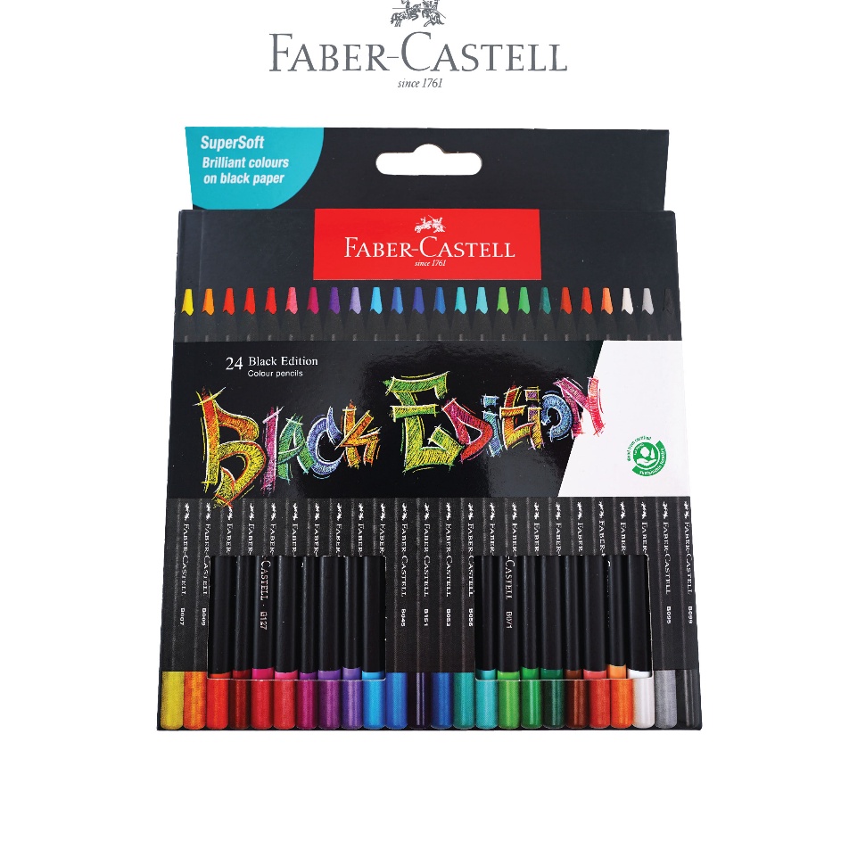 

Flash Sale FaberCastell Pensil Warna Black Edition Colour Pencils Series