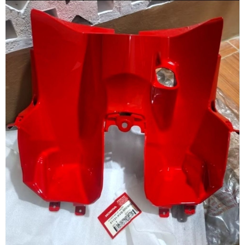 81131 KVB N50WRD COVER LACI VARIO TECHNO 110 MERAH ORIGINAL AHM