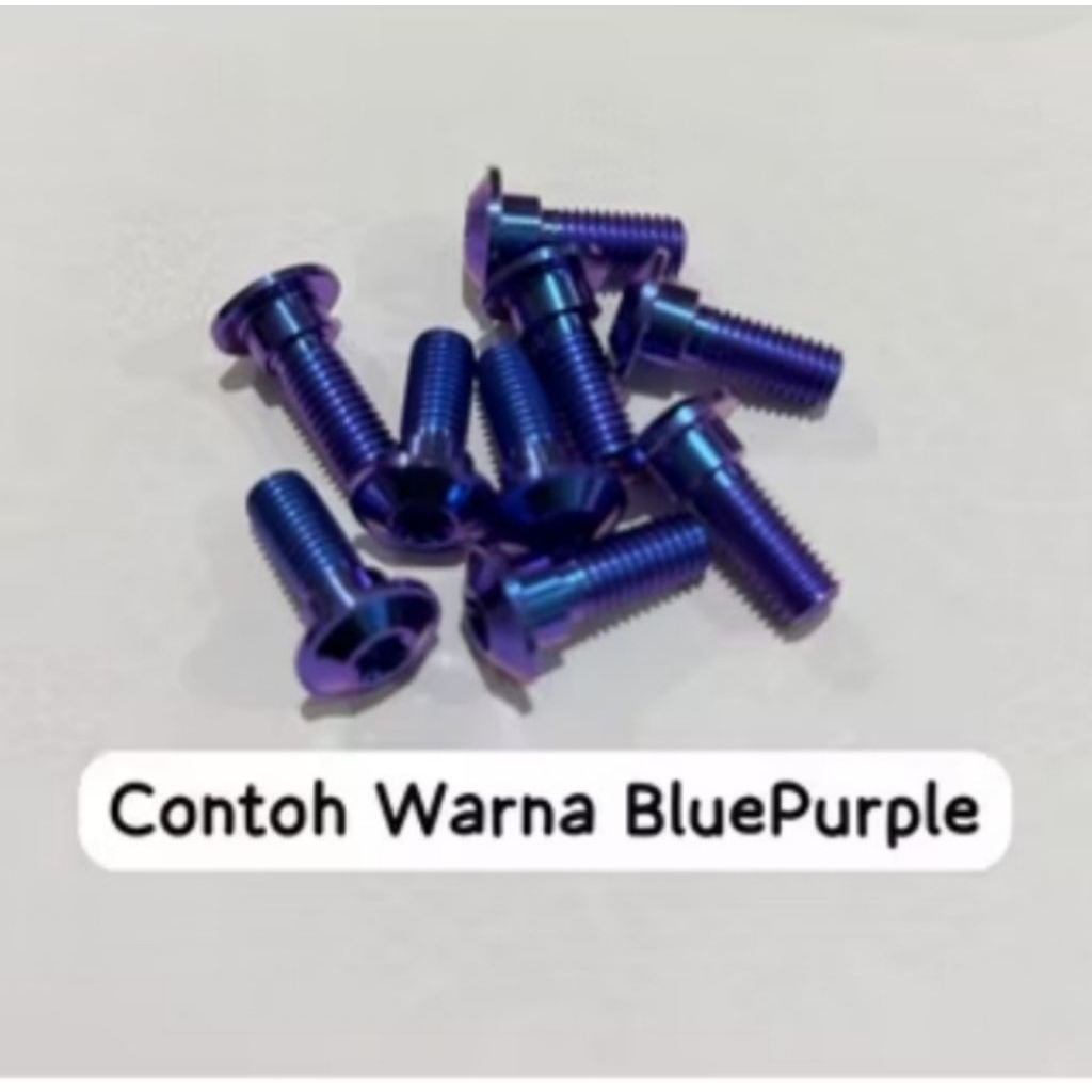 Baut Titanium fullset untuk vario 150