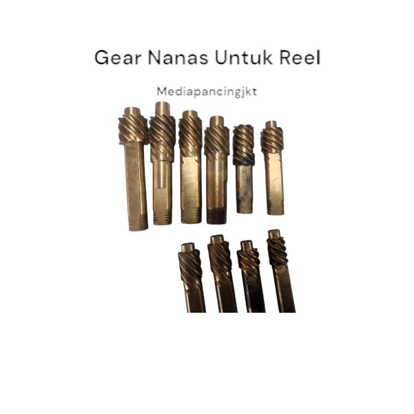 Gear Nanas Reel Ukuran 1000 Sampai 6000 / Gigi Nanas Reel Pancing