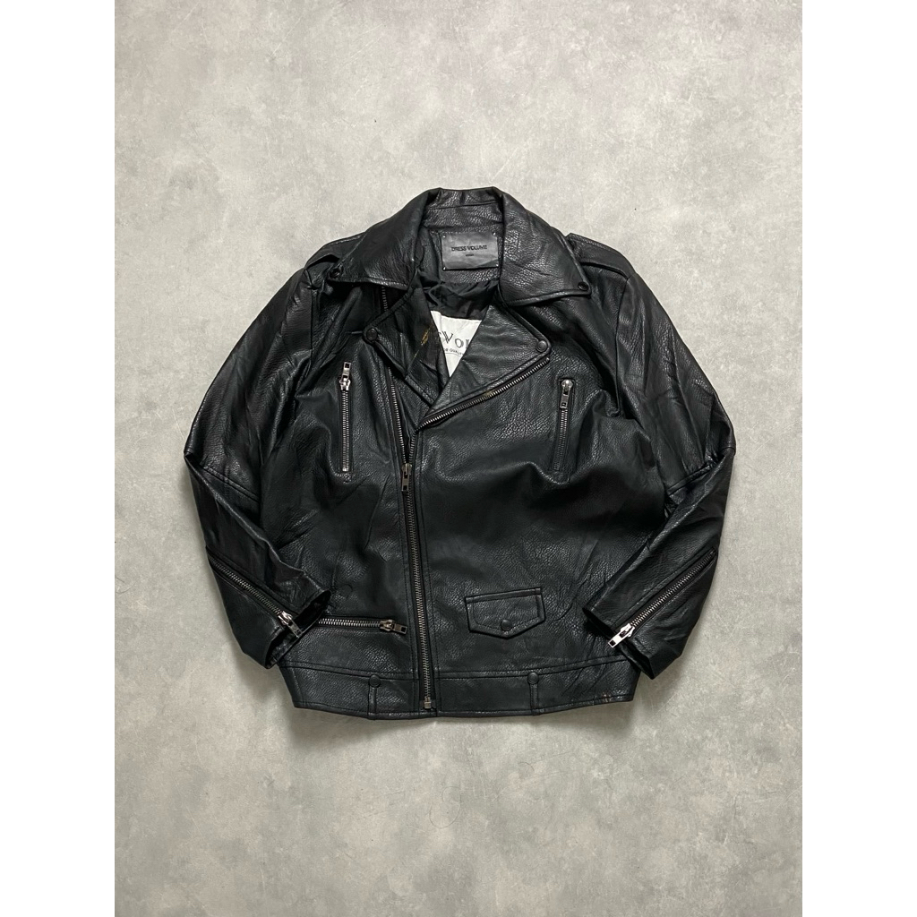Dress Volume Casual Ramones Bikers Leather Jacket