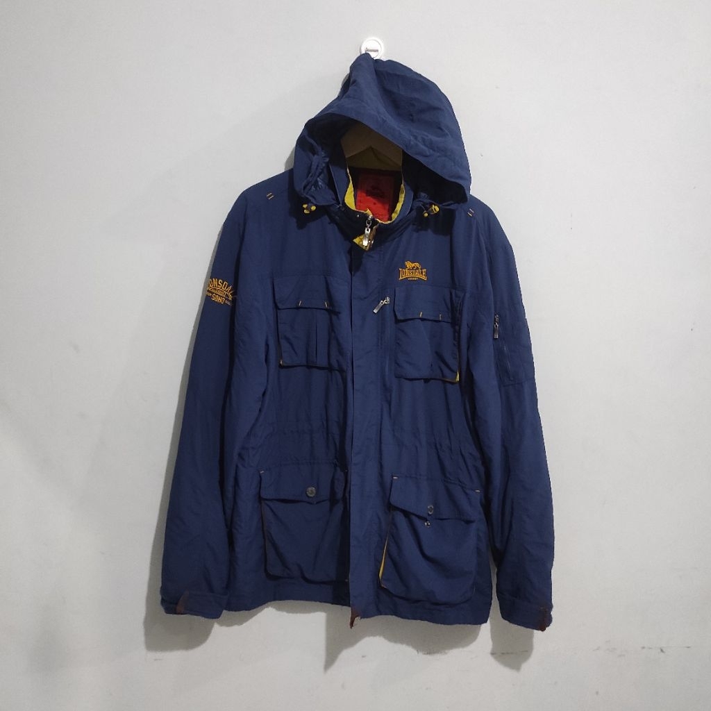Lonsdale Jacket Parka Blue Original