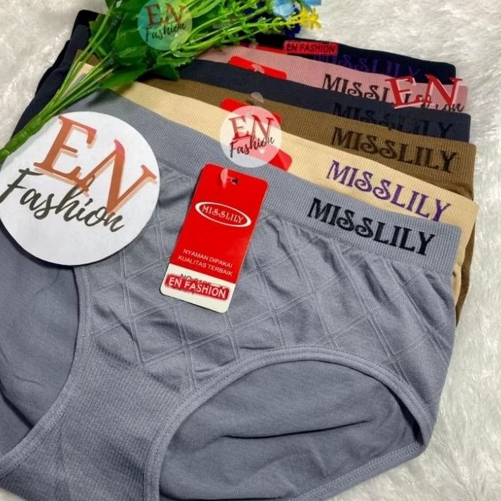 KODE E36D PROMO 36 Pcs CD RAJUT MISSLILY  XUAILAGI Celana Dalam Wanita Import Terbaru