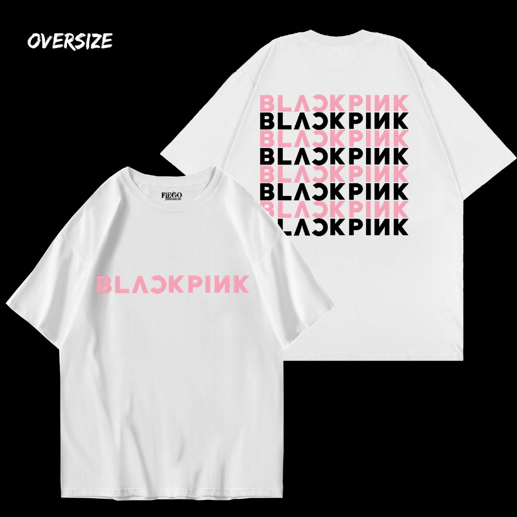Fiego BLACKPINK TOUR 2025 SET | Premium Oversize T-Shirt | Oversize TShirt