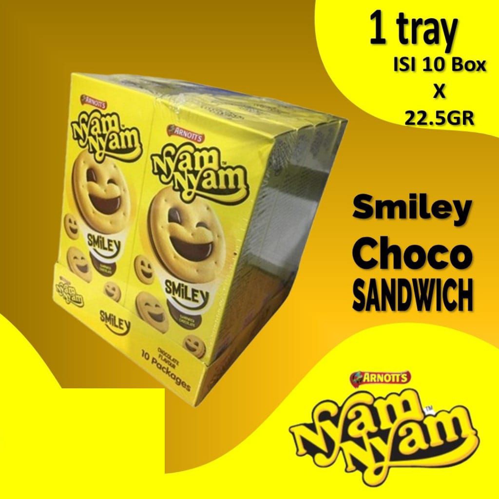 

Nyam Nyam smiley 1slop isi 10box 22,5gr