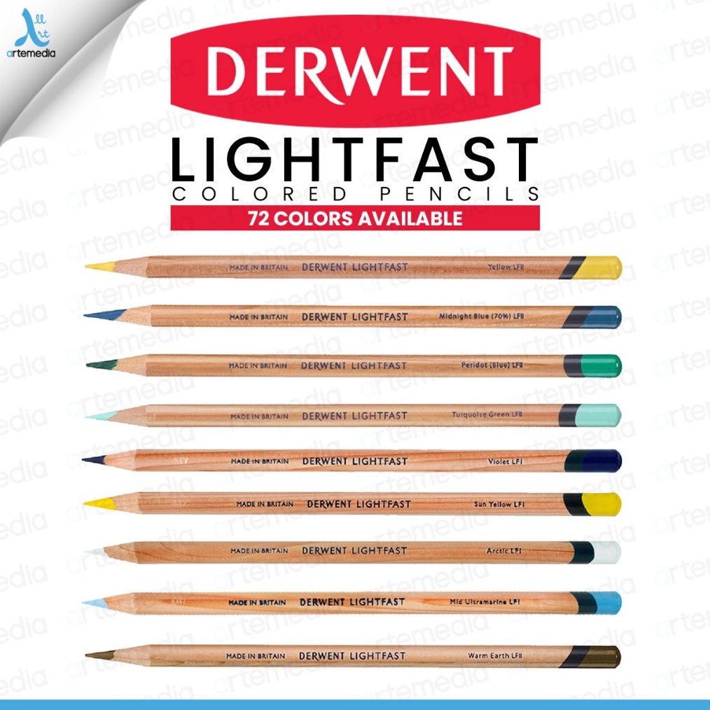 

KODE W22N Derwent Lightfast Pencil Color Pensil Warna Satuan