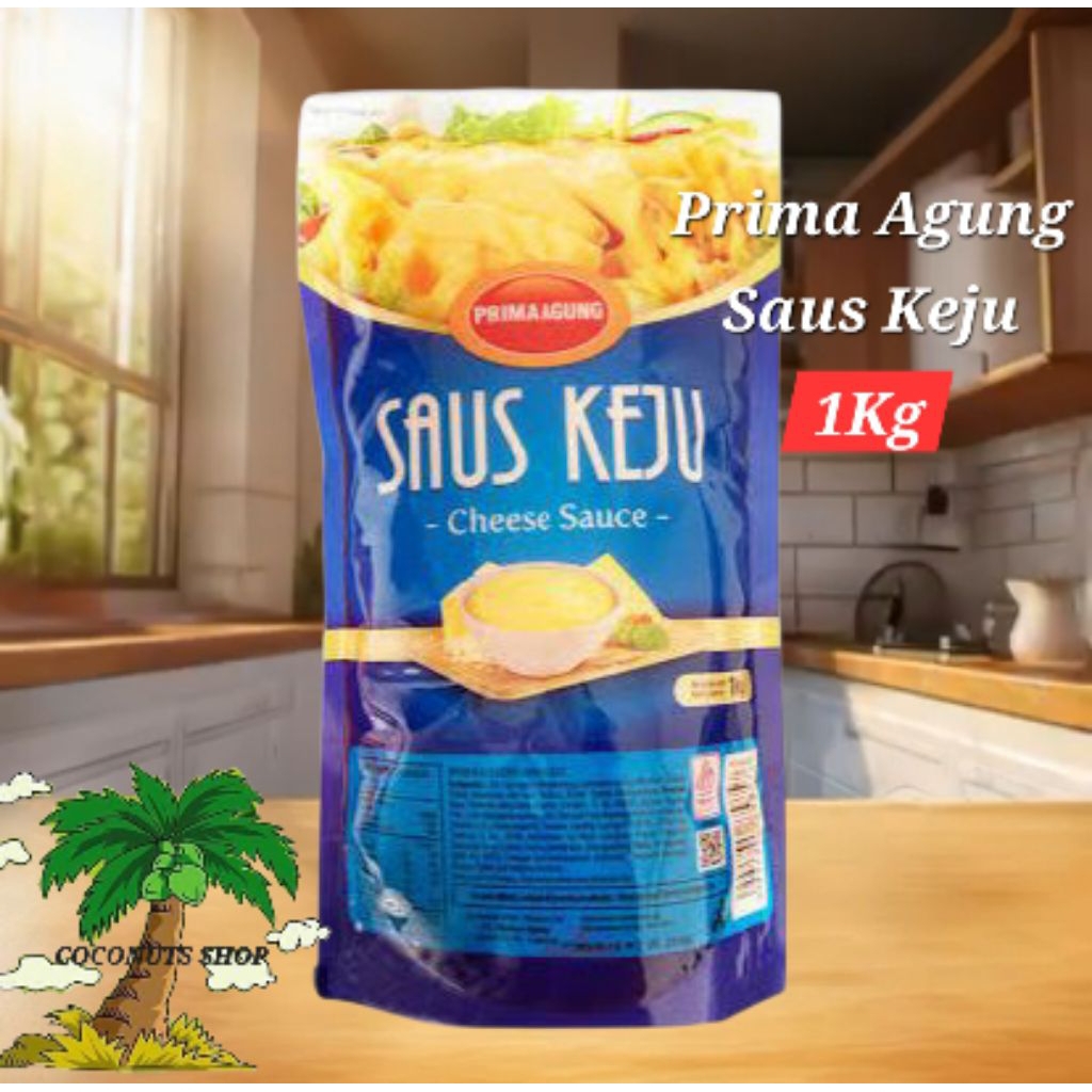

Prima Agung Saus Keju / Cheese Sauce Prima Agung- 1KG