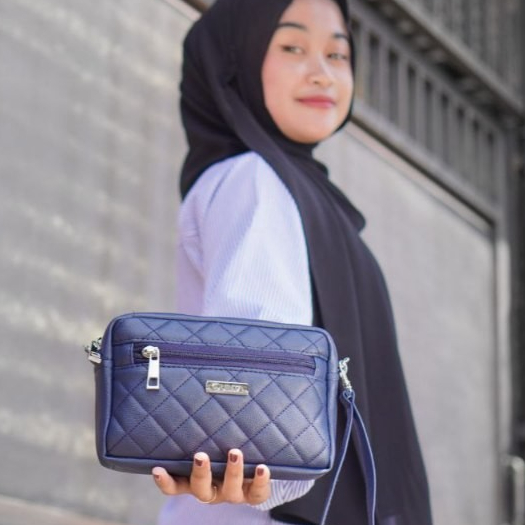 Quinta Tas Selempang Talitha Mini Sling Bag Wanita Muat Hp Hand Bag Lucu Elegan Mewah Berkualitas