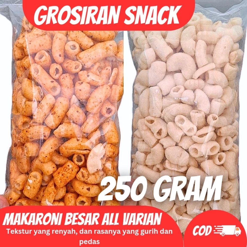 

( 250 GRAM ) MAKARONI BESAR (Mandala)