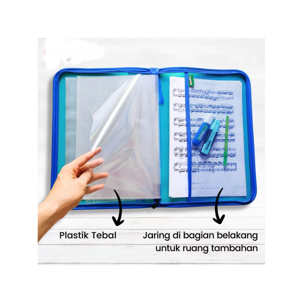 

Zipper Clear Holder / Map Dokumen Resleting