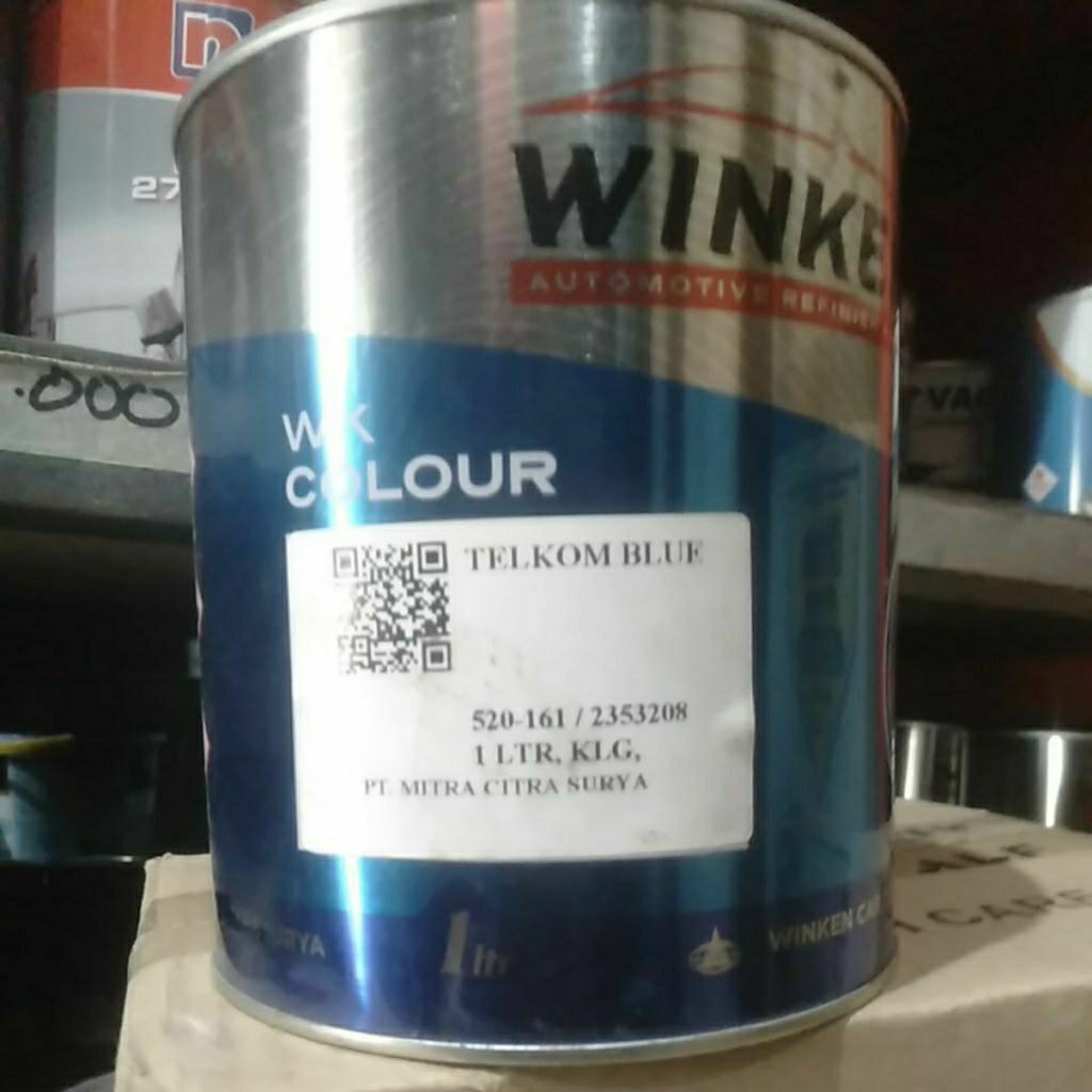 Cat Duco TELKOM BLUE 1kg cat mobil,motor,kayu dan besi cepat kering