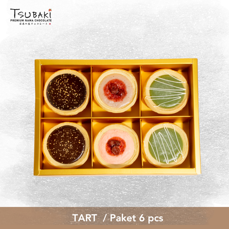 

TSUBAKI Japanese Premium Tart / 6pcs