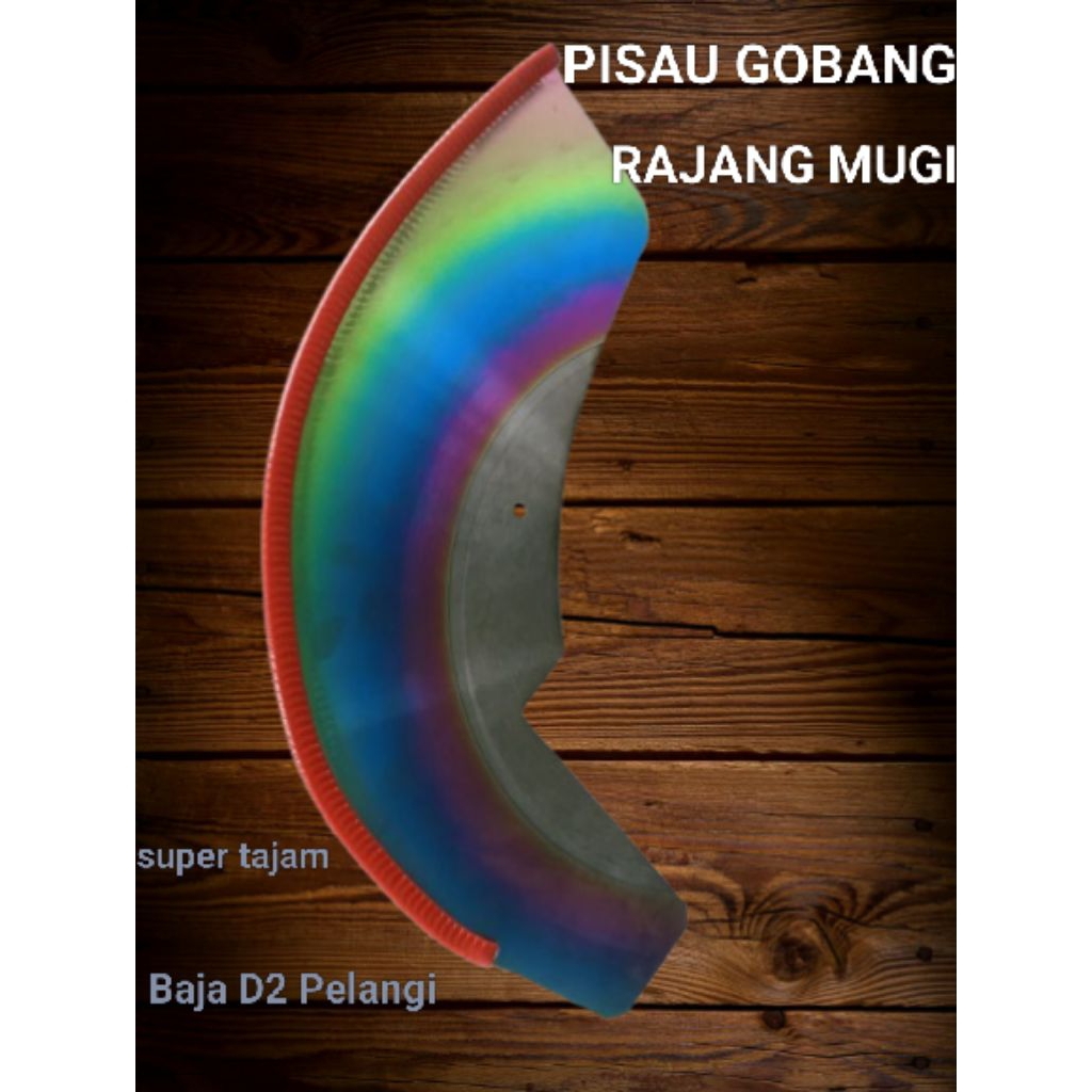 pisau gobang rajang mugi