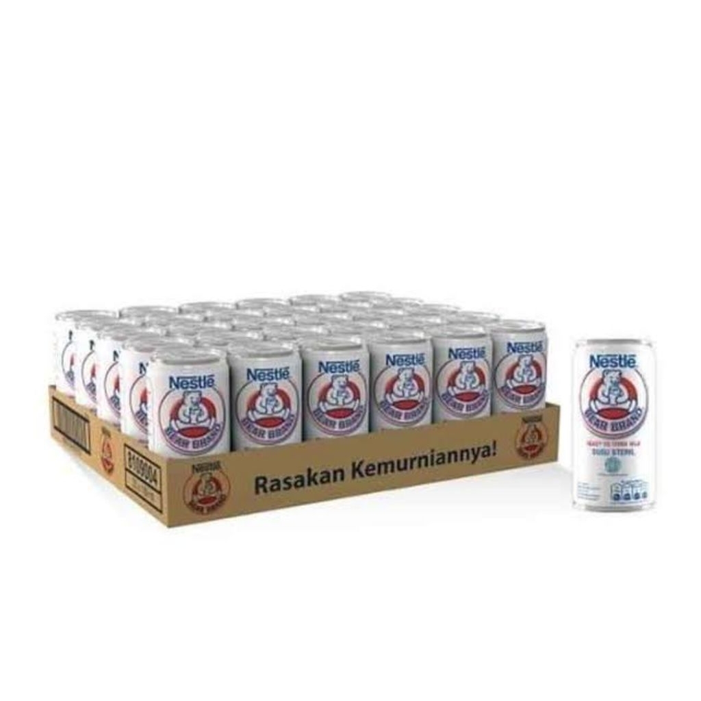 

Nestle Susu Beruang Steril Ready To Drink isi 30 Pcs / Krat