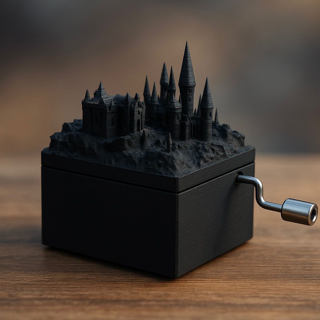 Honnebox Kotak Musik 3D Special Edition - Koleksi Langka & Elegan Hadiah 3D Printing Kualitas Tinggi