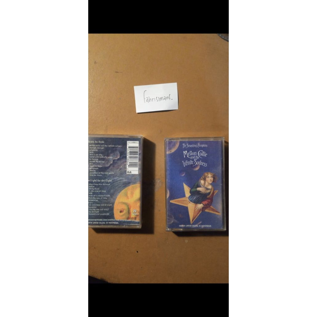 Kaset Pita SMASHING PUMPKINS - DOUBLE CASSETTE