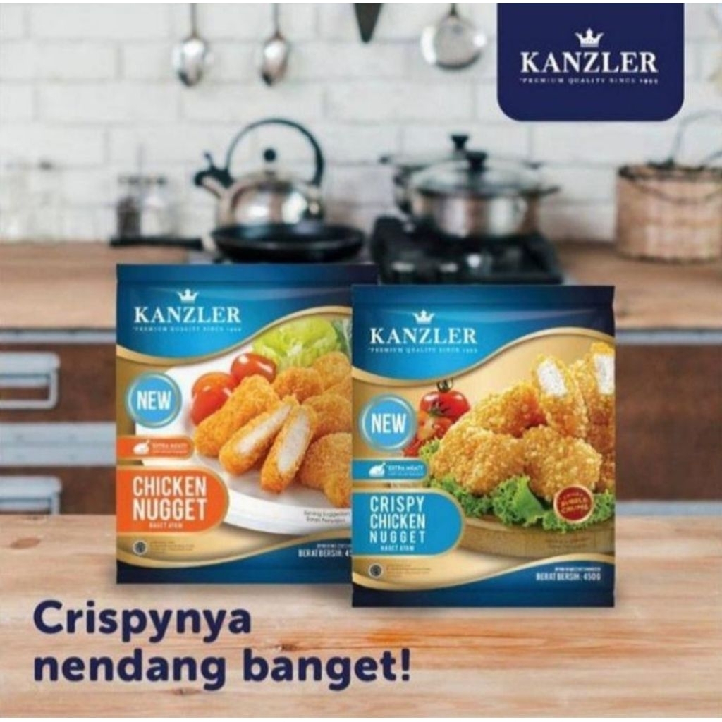 

CRISPY CHICKEN NUGGET KANZLER 450GR