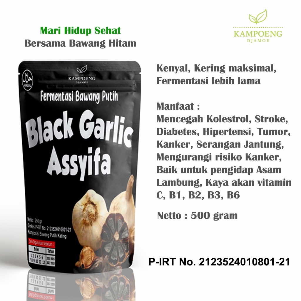 

BLACK GARLIC BAWANG HITAM BONGKOL KATING 1/2 KG